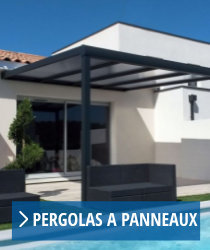 pergola à panneau